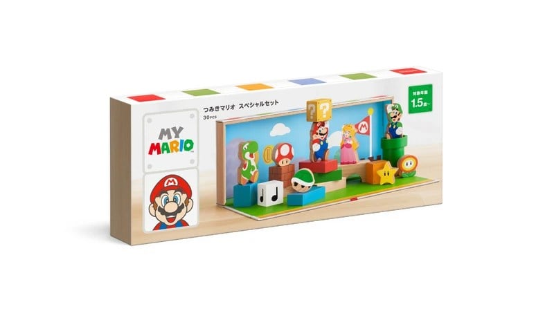 super mario amiibo wood blocks