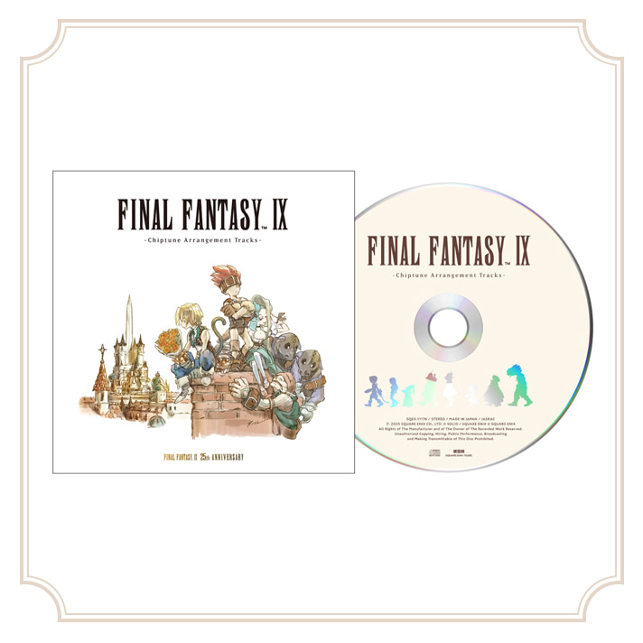 FFIX Kuji Includes Vivi Plush and Chiptunes Soundtrack CD