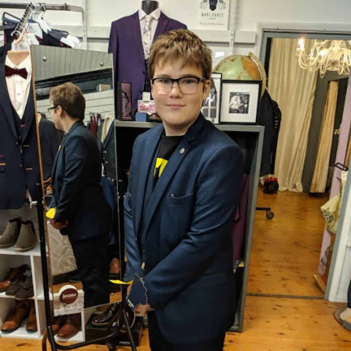 Ben in a suit
