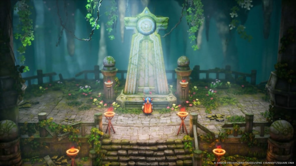 The new Dragon Quest I & II HD-2D Remake trailer and screenshots show the playable Princess of Cannock and scenarios.