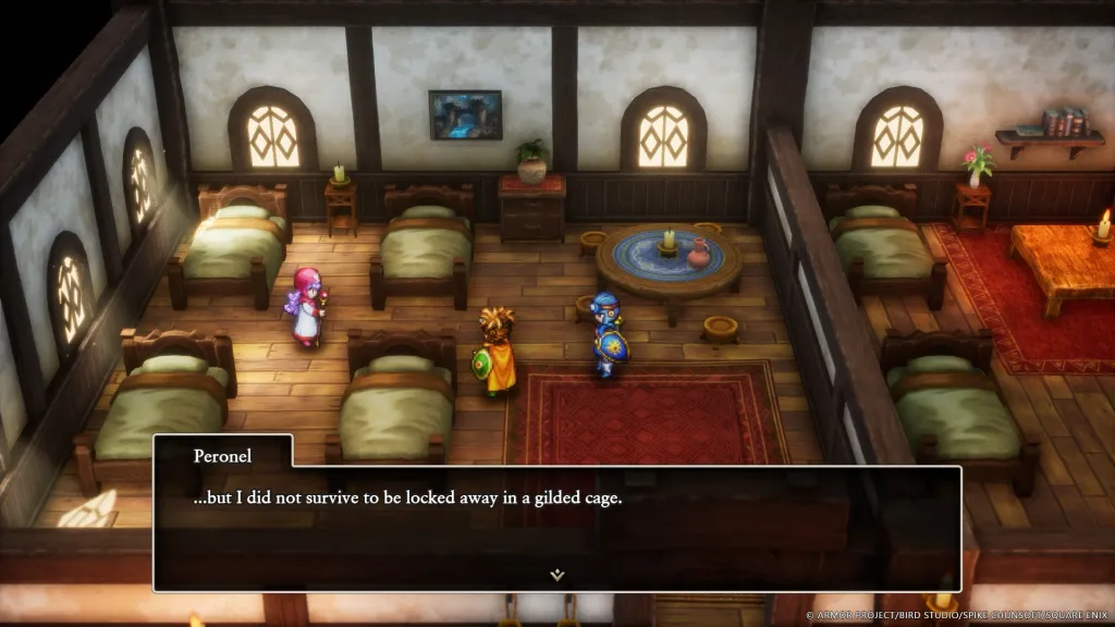 The new Dragon Quest I & II HD-2D Remake trailer and screenshots show the playable Princess of Cannock and scenarios.