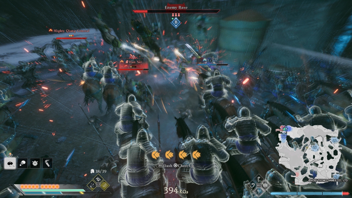 Dynasty Warriors Origins Tactics - Dramatic Success