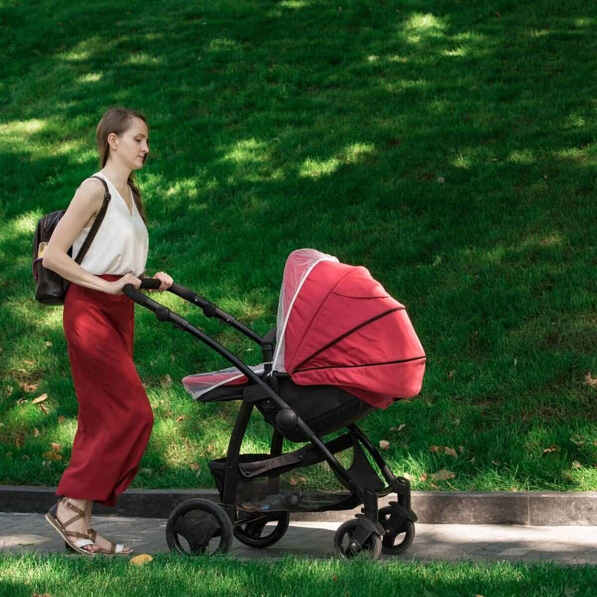 how to walk with a pram to exercise