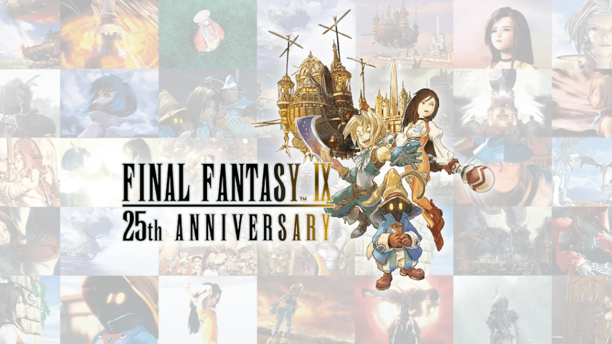 Square Enix revealed merchandise to celebrate the Final Fantasy IX 25th anniversary, like FFIX figures, glasses, and a Vivi prequel book.