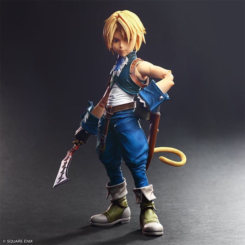 FF9 Zidane wielding a blade