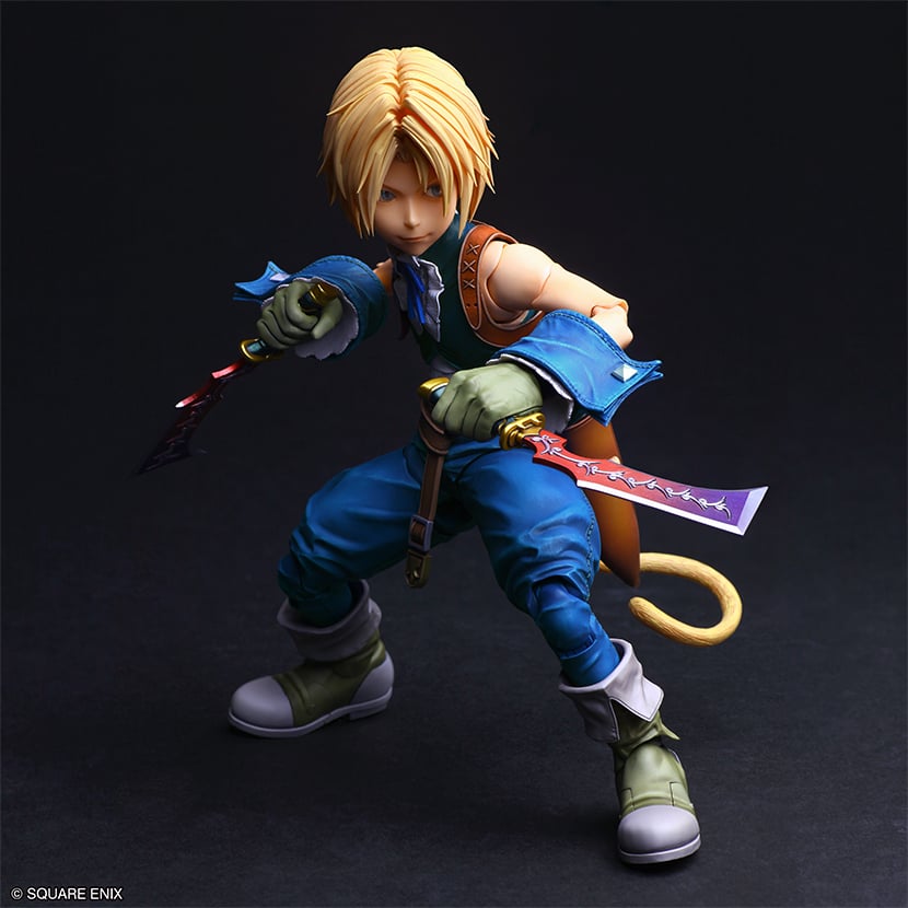 FF9 Zidane battle stance