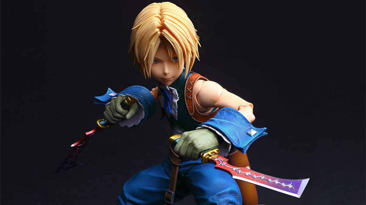 Final Fantasy IX FFIX FF9 Zidane Tribal Play Arts Shin action figure