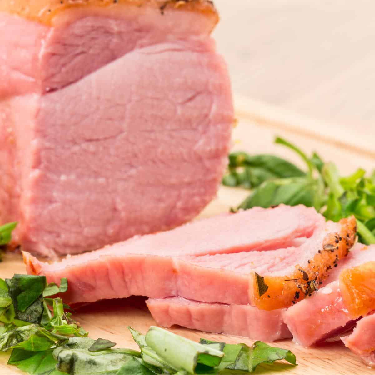 Sliced gammon
