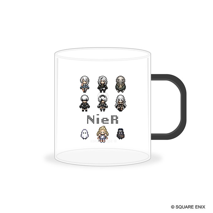 NieR Game Characters Appear as Pixel Art Sprites for Merchandise