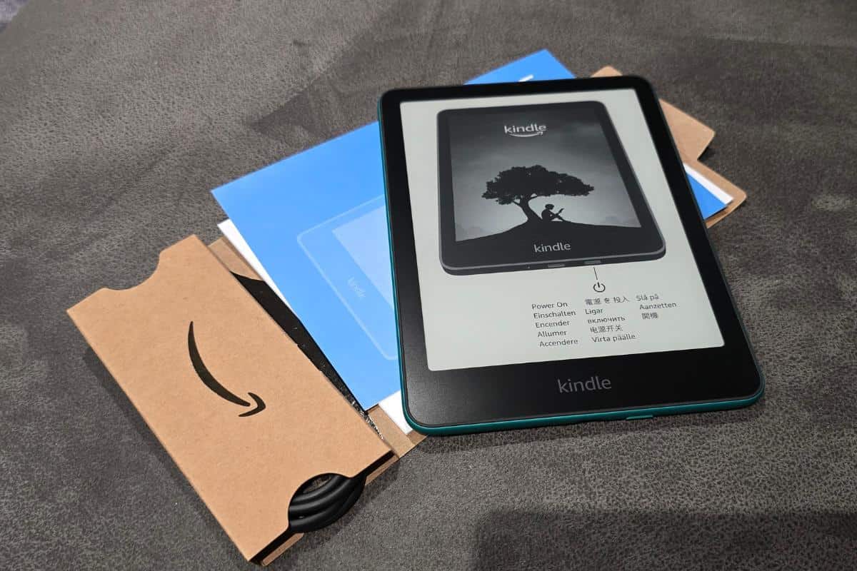 the new kindle paperwhite in Jade