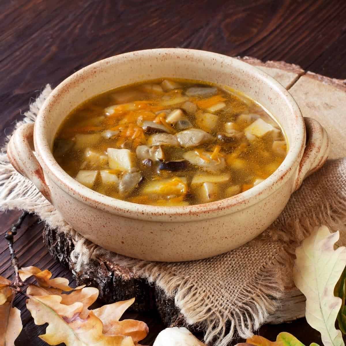 mushroom soup
