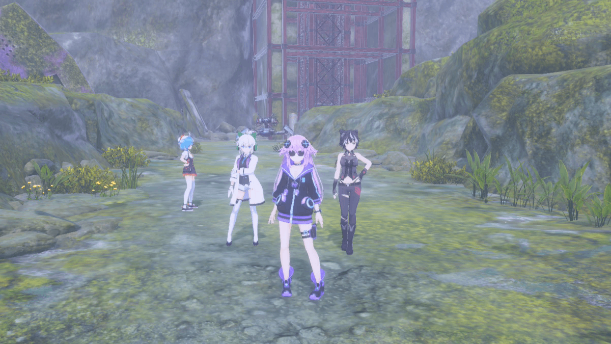 Neptunia Game Maker Misty Mountain Path