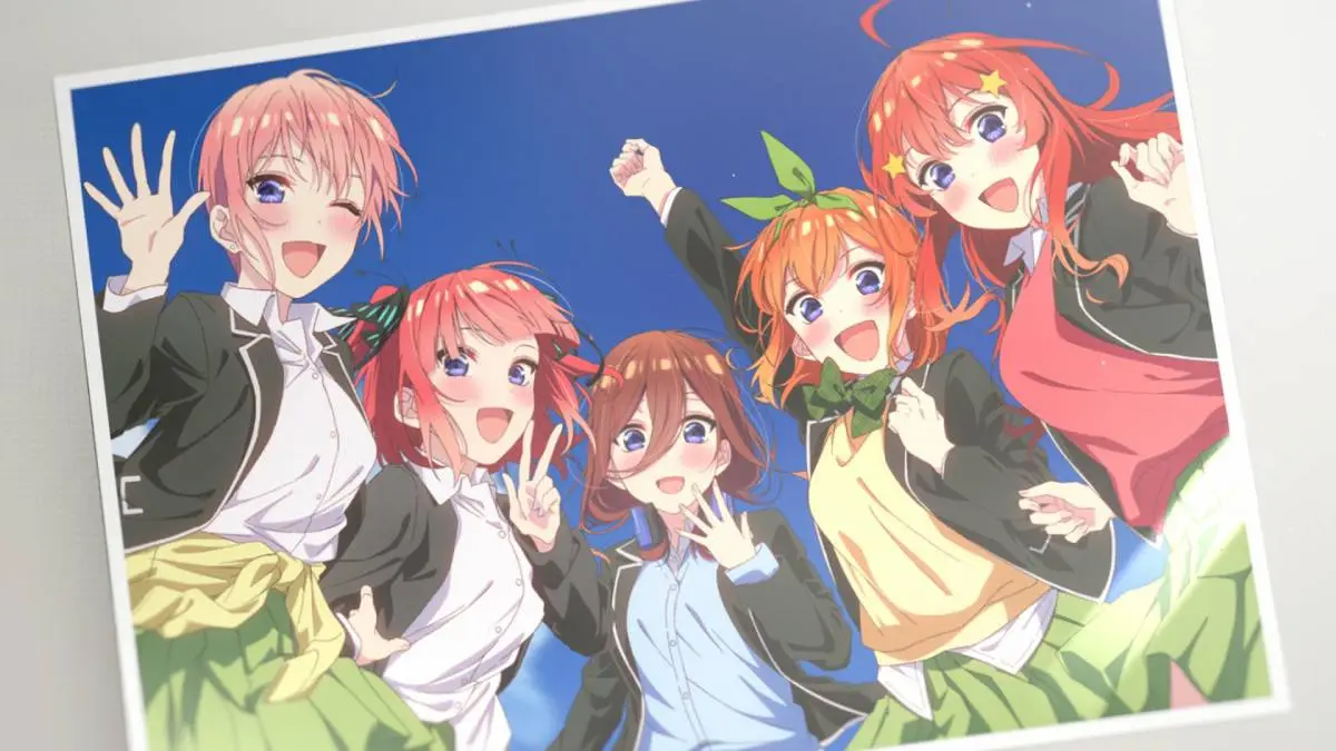 New Quintessential Quintuplets Game Being Announced on Characters’ Birthday