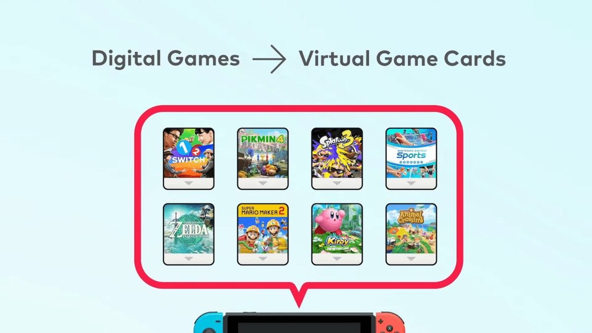 Nintendo Virtual Game Cards