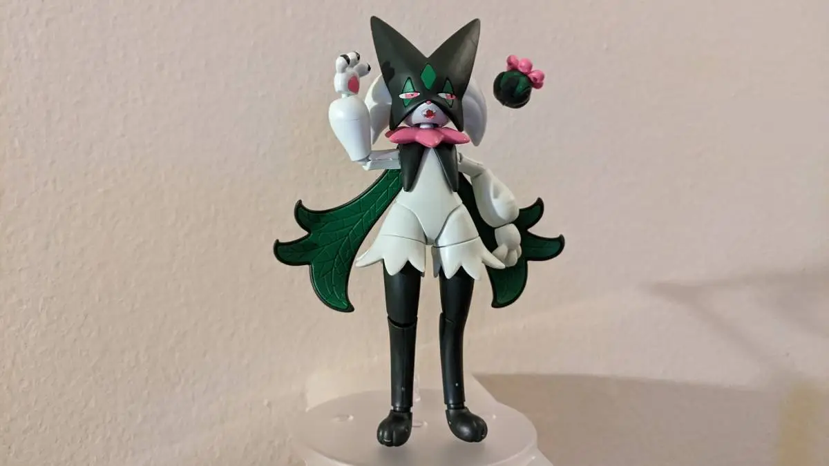 Pokemon Meowscarada Model Kit Can Be Intricate