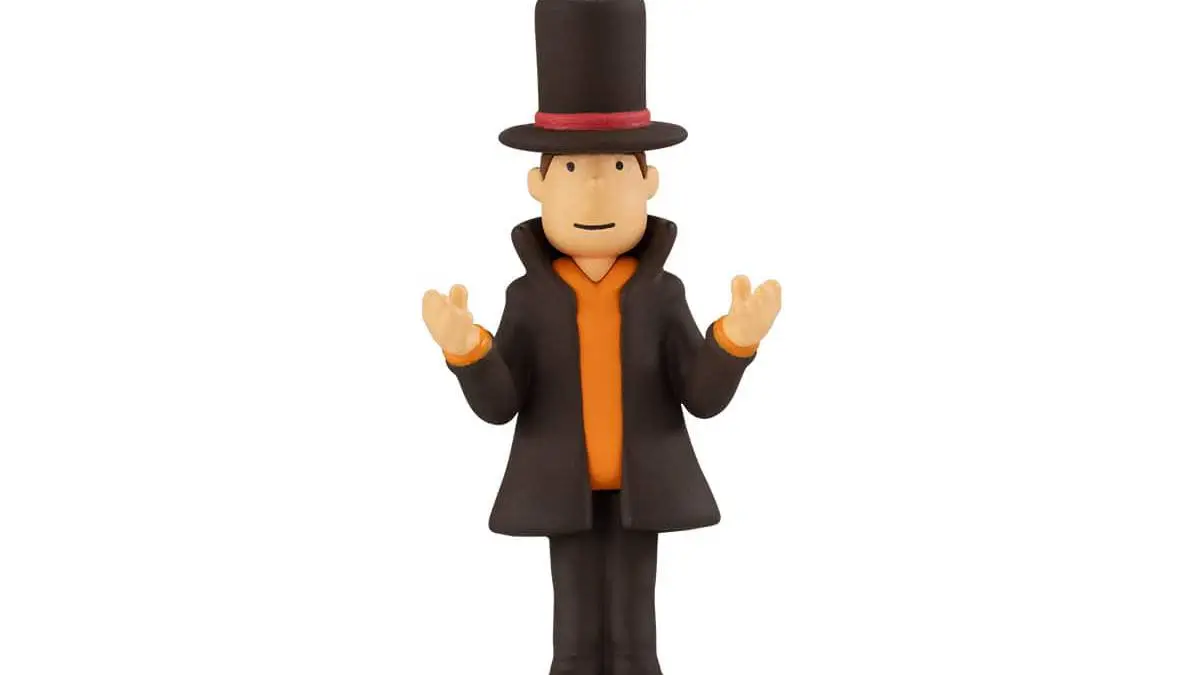 Professor Layton and the Curious Village Bandai Namco Gashapon Charms Debut character