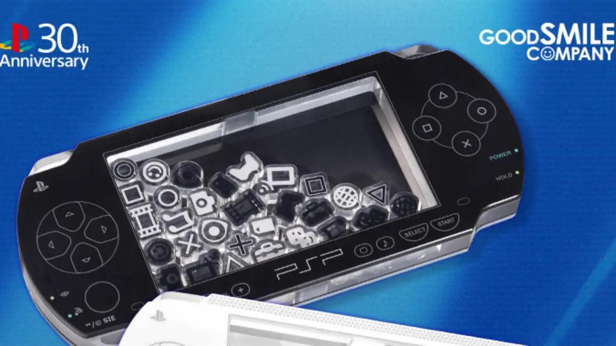 PSP Acrylic Stands and Keychains Filled With UI Icons playstation merchandise