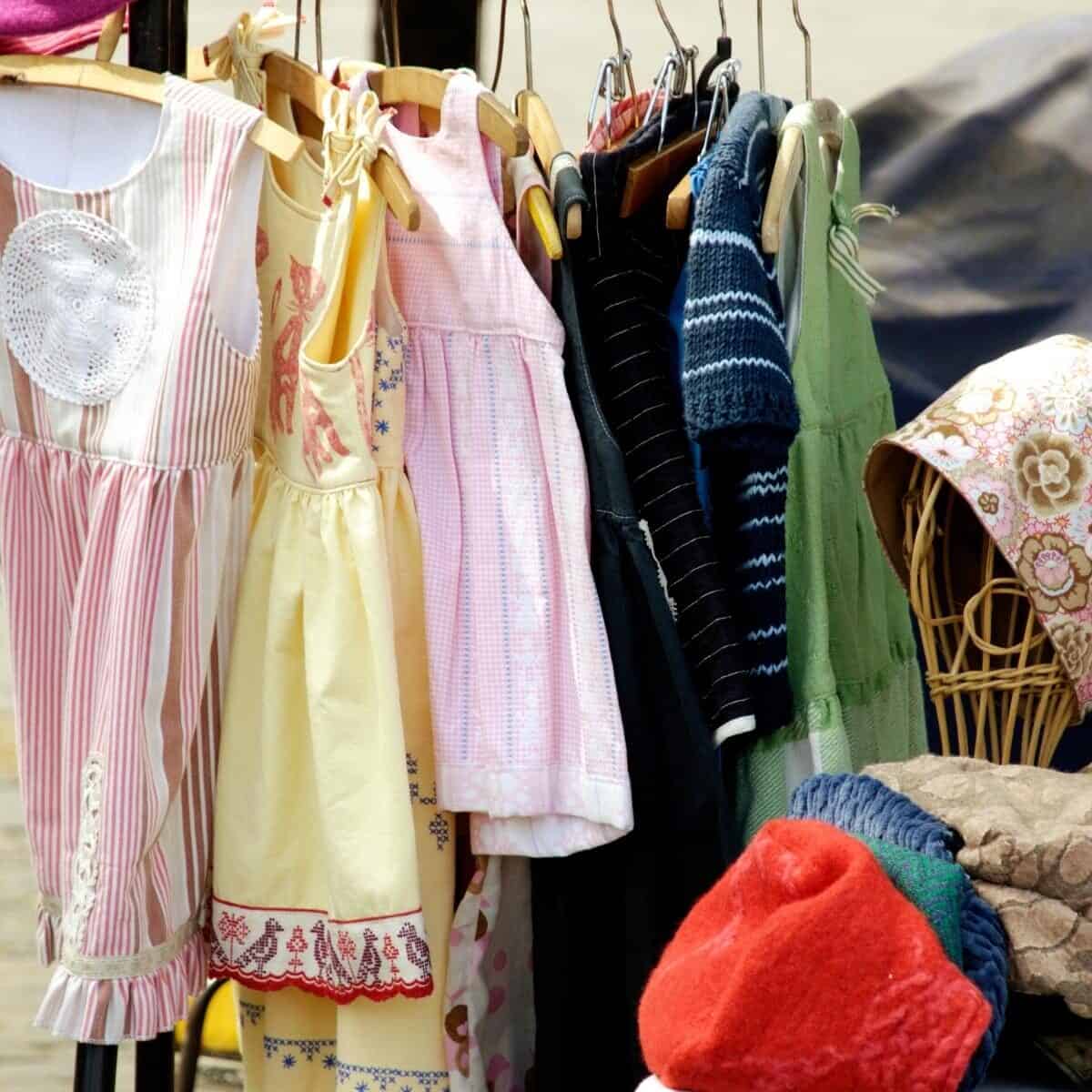 selling old clothes
