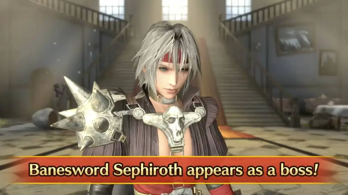 Sephiroth Dressed as Psaro for FFVII Ever Crisis Dragon Quest Event