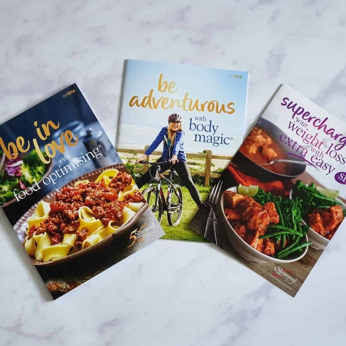 slimming world booklets