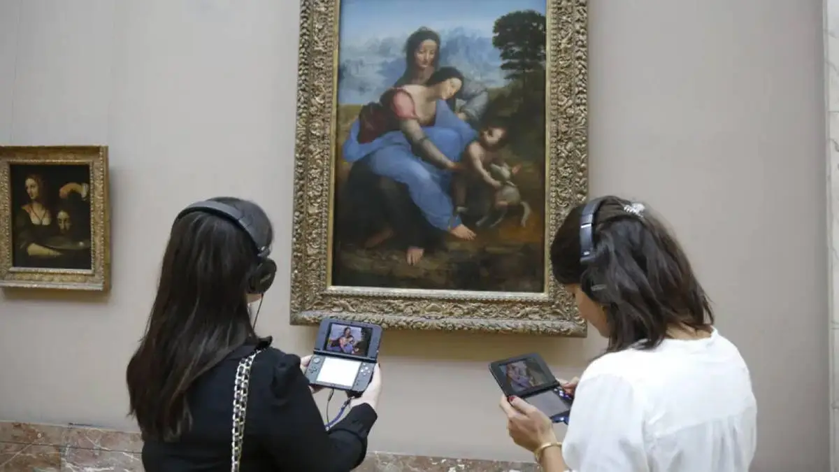 The Louvre New Nintendo 3DS Audio Guide Service Ending