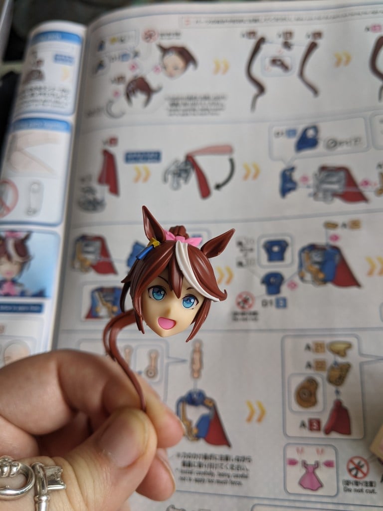 Umamusume Tokai Teio Model Kit Is a Cute Pain in the Butt